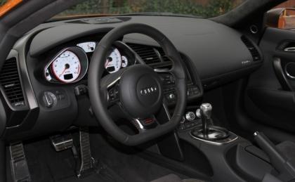2012 AUDI R8 GT - ORANGE ON BLACK 6